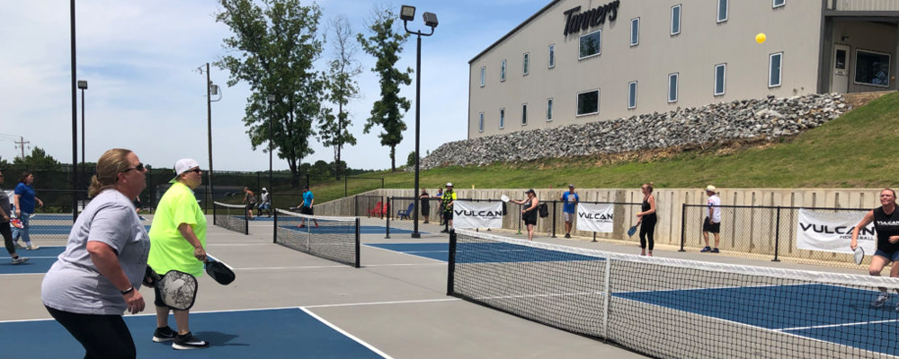 Tanners Builds Vulcan Pickleball Park