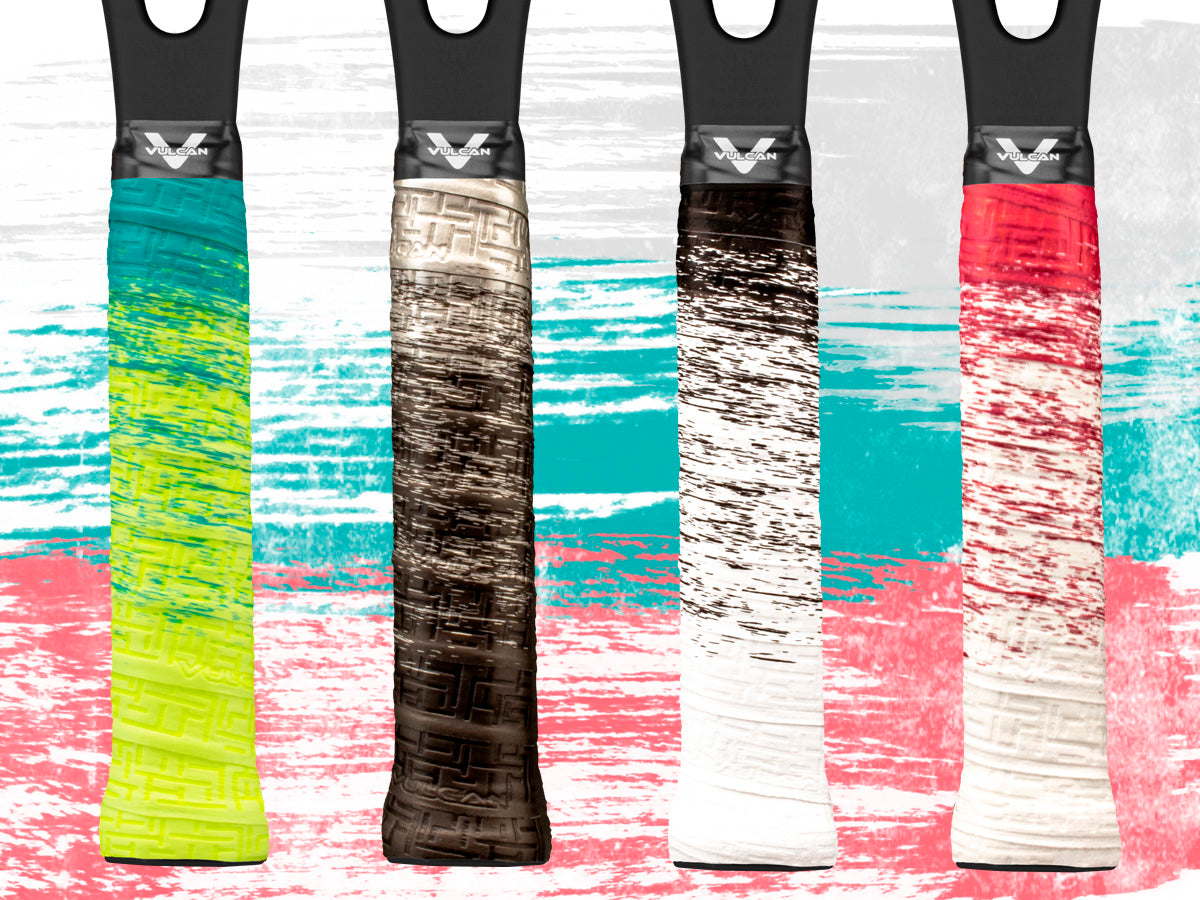 colorful tennis overgrips