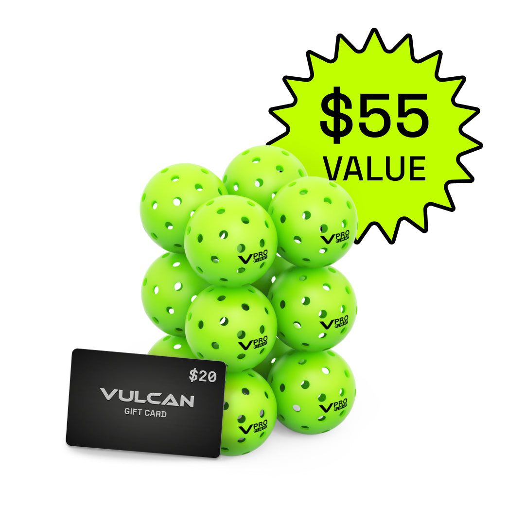 Vulcan VPRO FLIGHT Pickleball - The Official Ball Of Pickleball