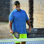 Paddle Candy Sugar Skull Pickleball Paddle - In Use