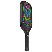 Paddle Candy Sugar Skull XL Pickleball Paddle - Black - Side