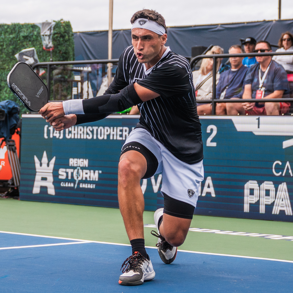 Vulcan V1100 Pickleball Paddle - in use - Jay Devilliers