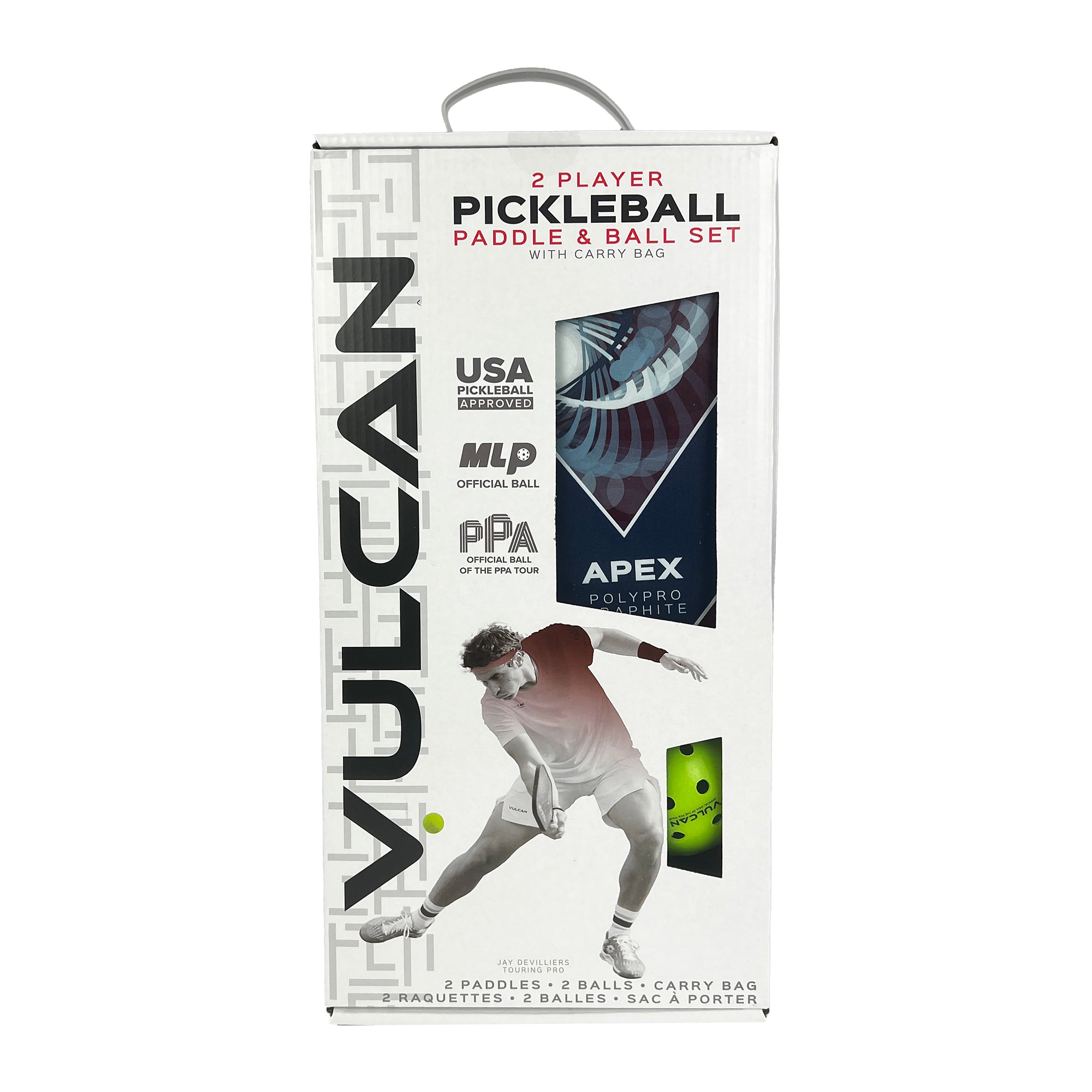 Vulcan Pickleball Paddle Set | Apex