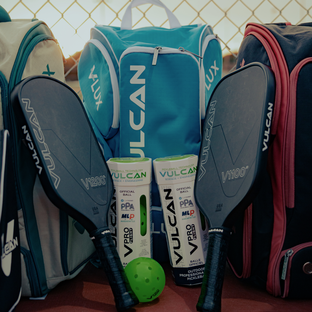 Vulcan VLUX Pickleball Backpacks - On Court