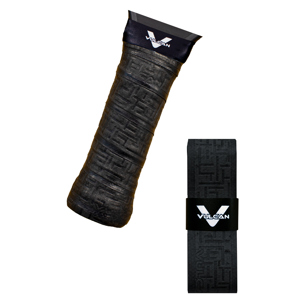 Vulcan Max Cool Pickleball Overgrips - 3 pack - Black
