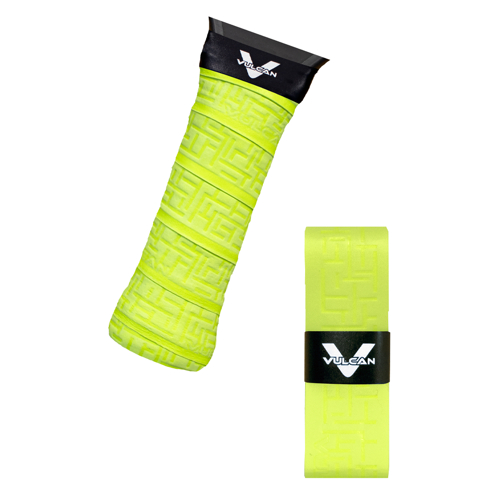 Vulcan Max Cool Pickleball Overgrips - 3 pack - Optic Yellow