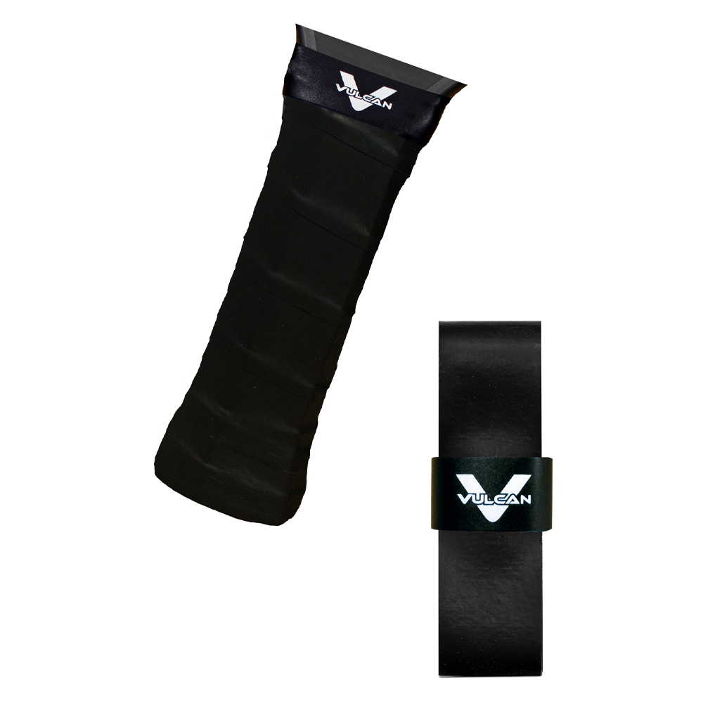 Vulcan Max Tacky Pickleball Overgrips - 3 pack - Black