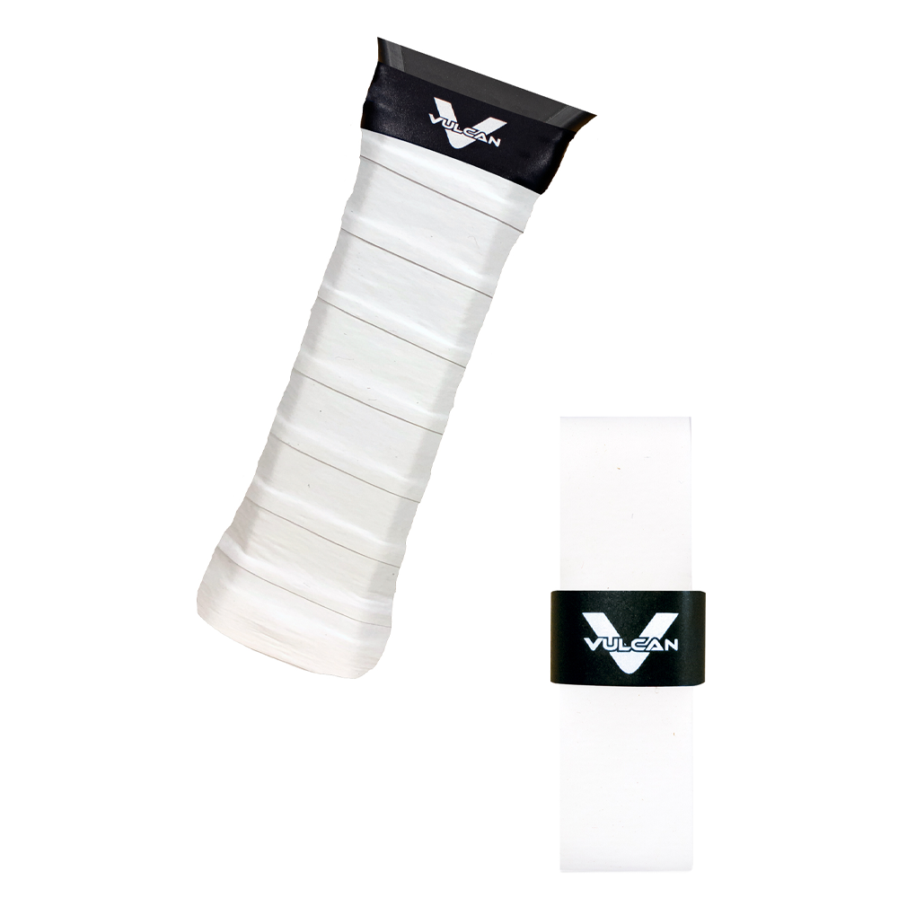 Vulcan Max Cool Pickleball Overgrips - 3 pack - White