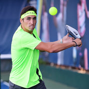 Vulcan V560 Control Pickleball Paddle - Team Vulcan Pro Jay Devilliers - In Use