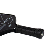 Vulcan V570CF2 Raw Carbon Fiber Pickleball Paddle - handle