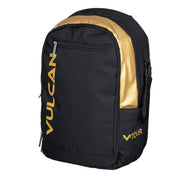 Vulcan VTOUR Pickleball Backpack - Side - Black & Gold
