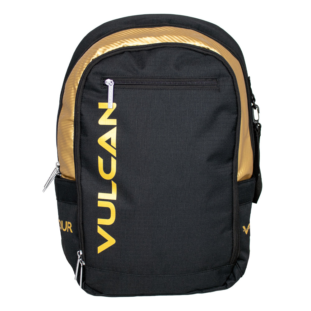 Vulcan VTOUR Pickleball Backpack - Black & Gold