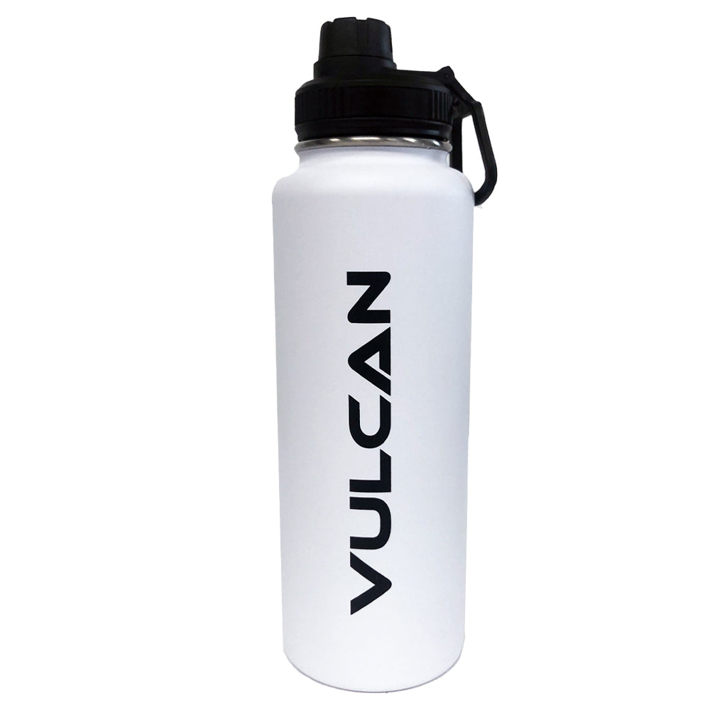 Vulcan Water Bottle - White