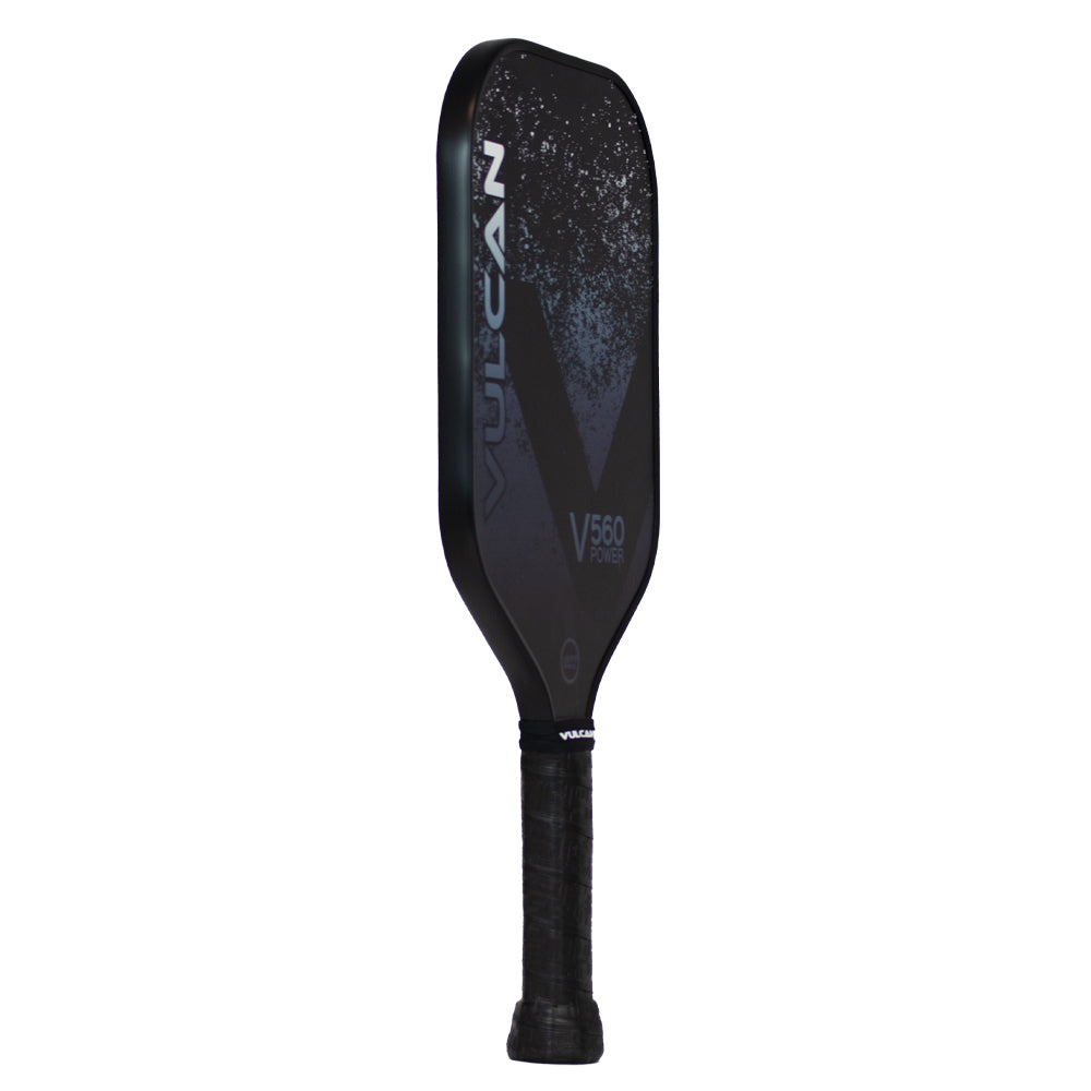 Vulcan V560 Smoke Pickleball Paddle - side