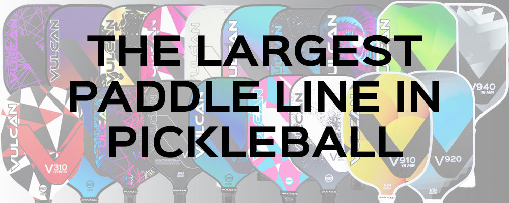 Vulcan Pickleball Large Paddle Line