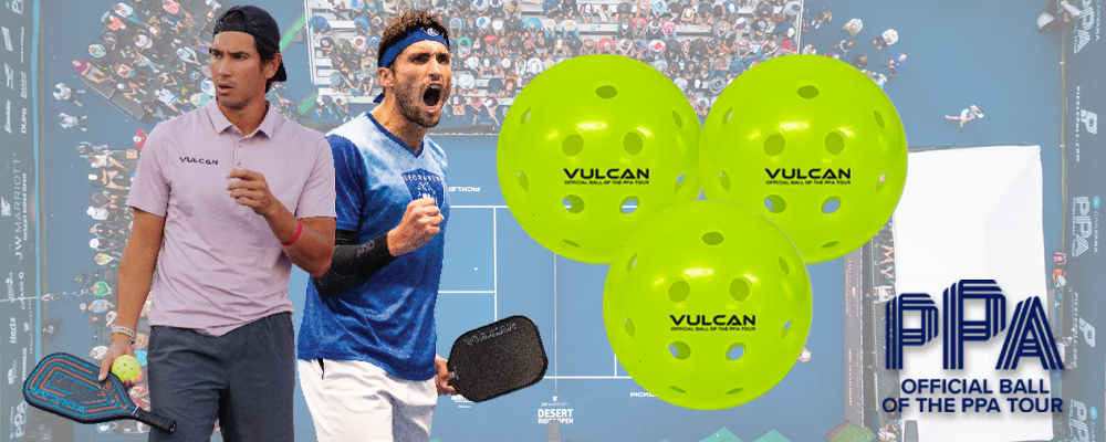 Vulcan Pickleball Official Ball of PPA Tour