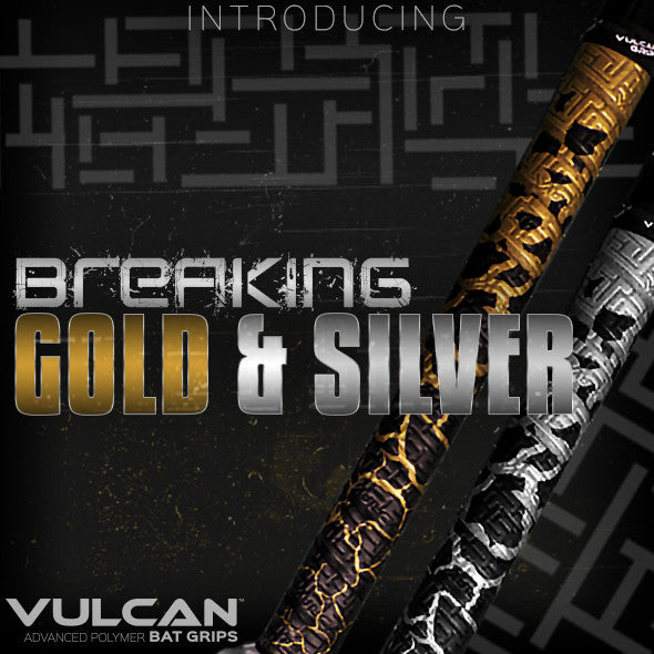 metallic baseball grips