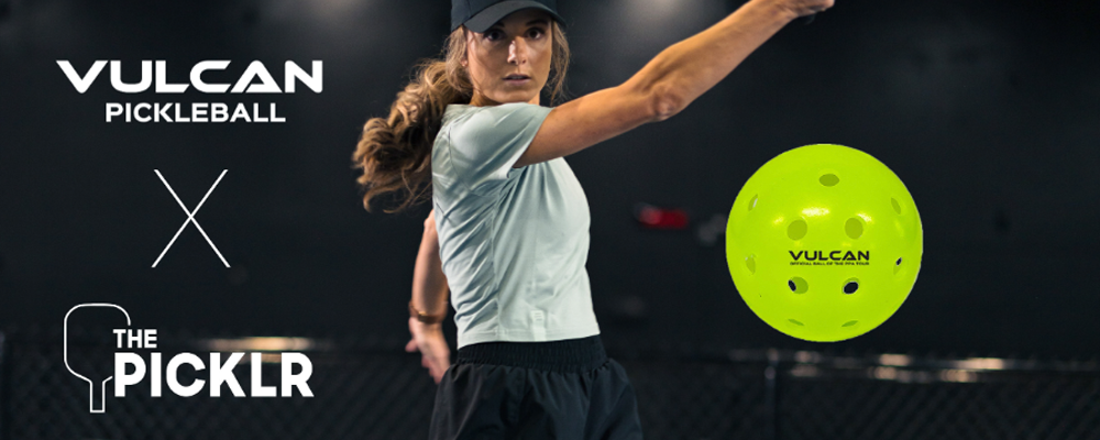 Vulcan Pickleball + Picklr Exclusive Ball Partnership