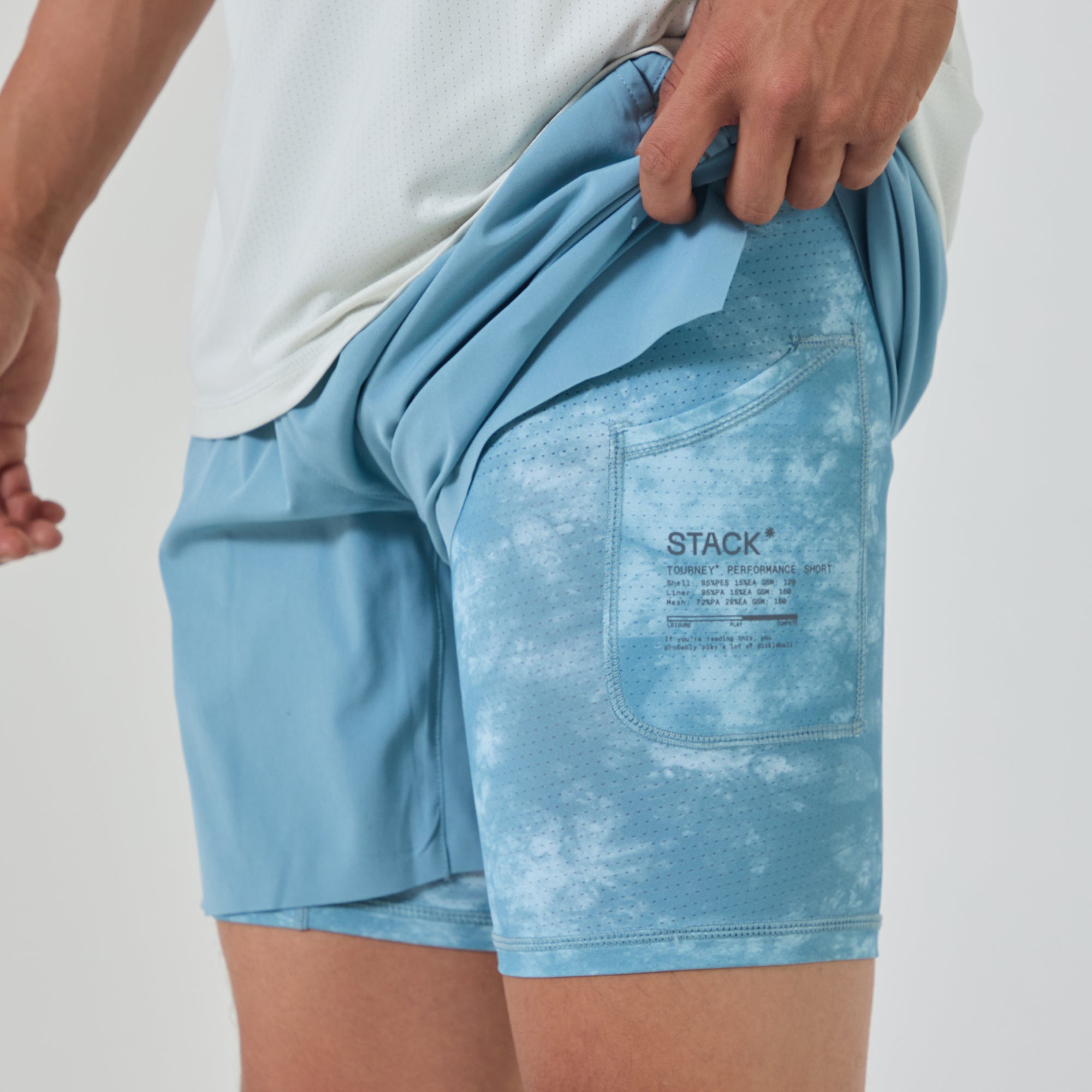 Tourney Short 6" Lined