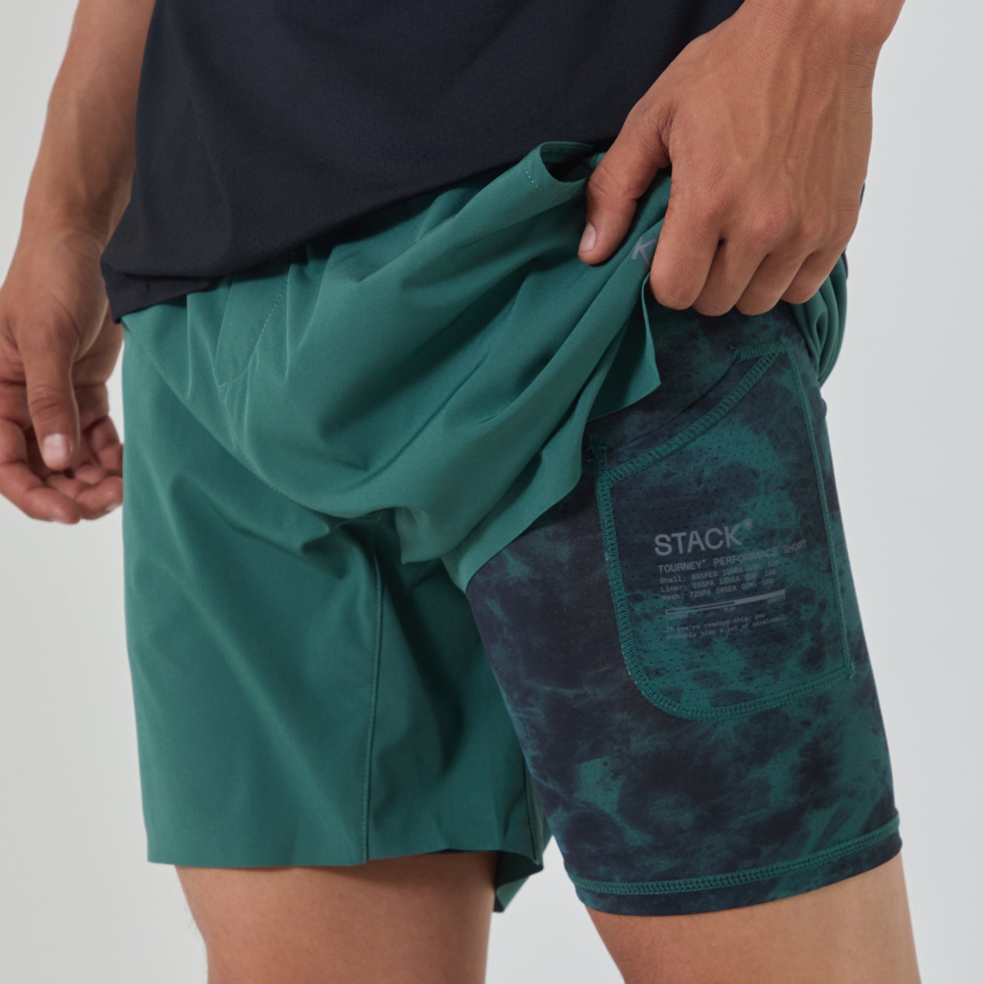 Tourney Short 6" Lined