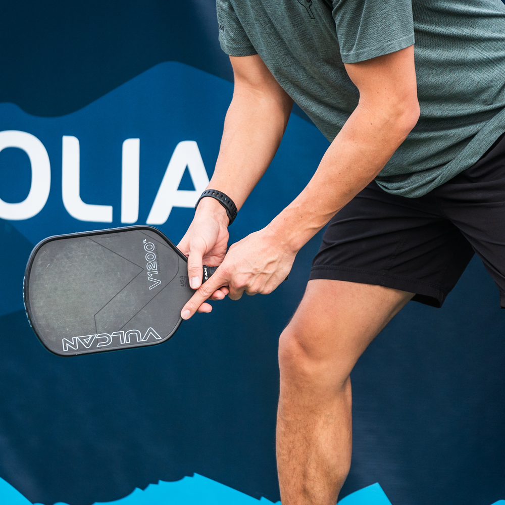 Vulcan V1200 Pickleball Paddle - in use