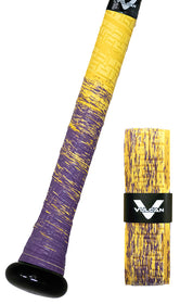 Purple & Yellow - Fade Series - Vulcan Bat Grips