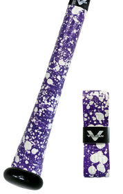Splatter Series - Vulcan Bat Grips - Purple & White Splatter