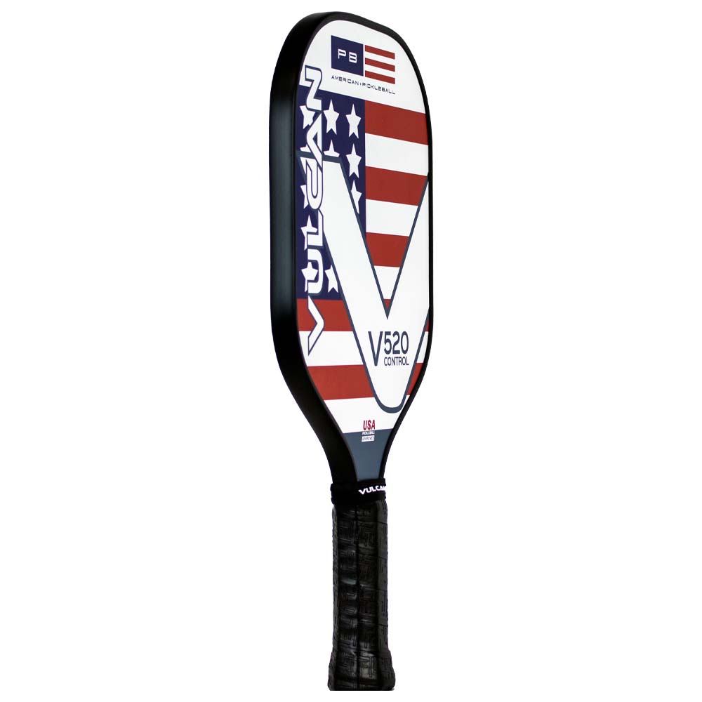 Vulcan V520 PIckleball Control Paddle | Vulcan Pickleball | American Pickleball | Side