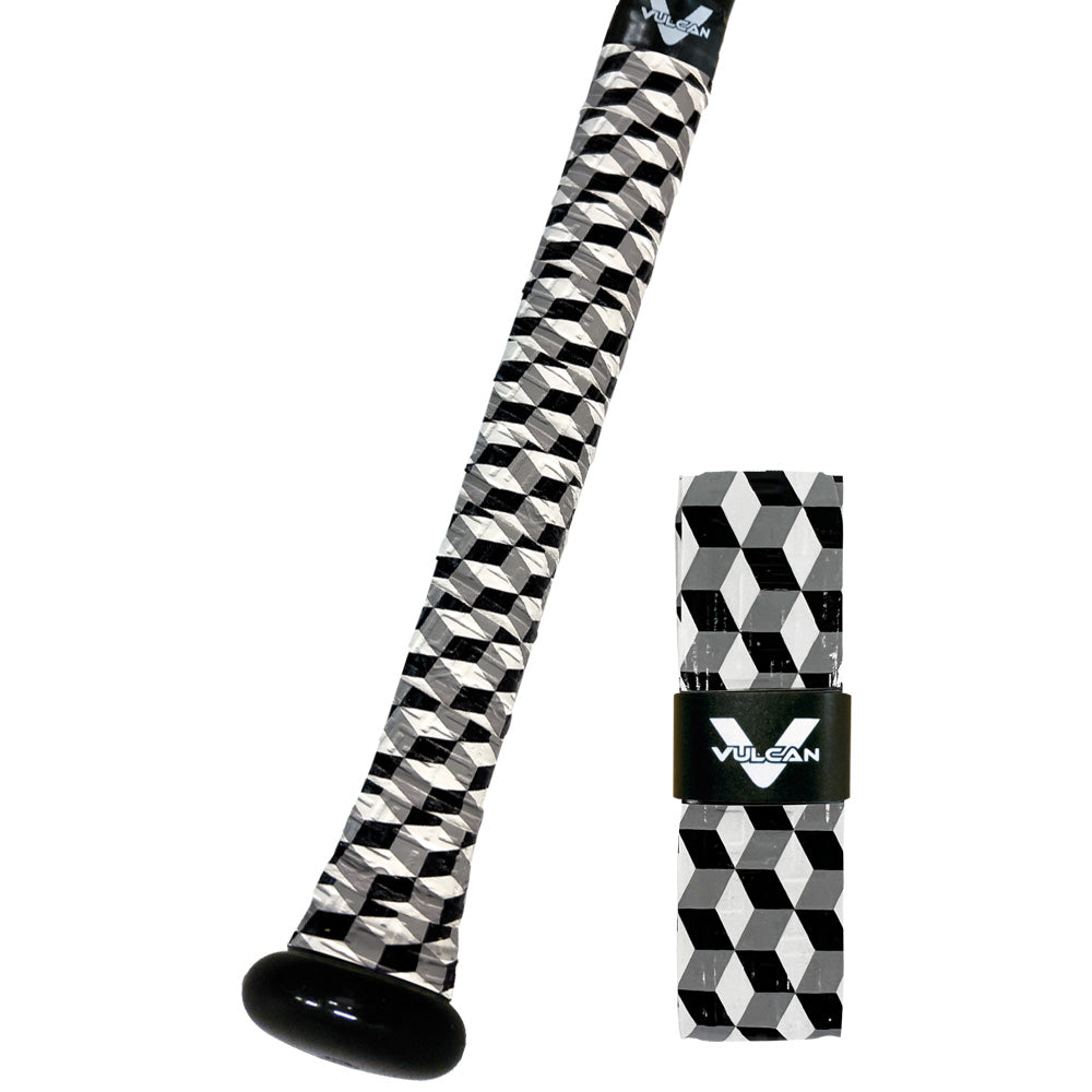 Uncommon Series - Vulcan Bat Grips - Grayscale