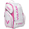 Pickleball Backpack - Vulcan VPRO White & Pink Backpack