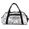 Pickleball Duffel - Black & White - Vulcan Pickleball