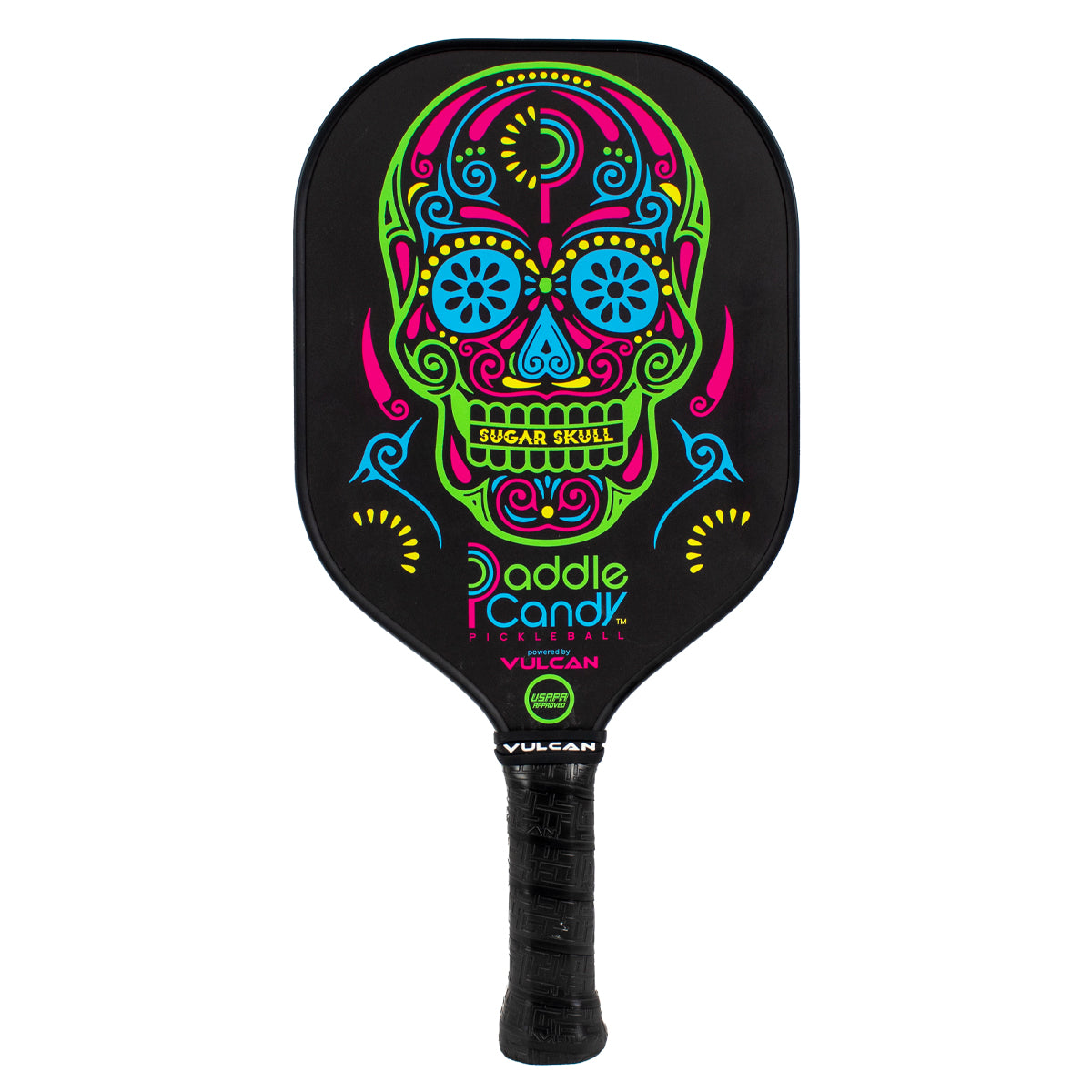 Paddle Candy Sugar Skull Pickleball Paddle - Vulcan Grips
