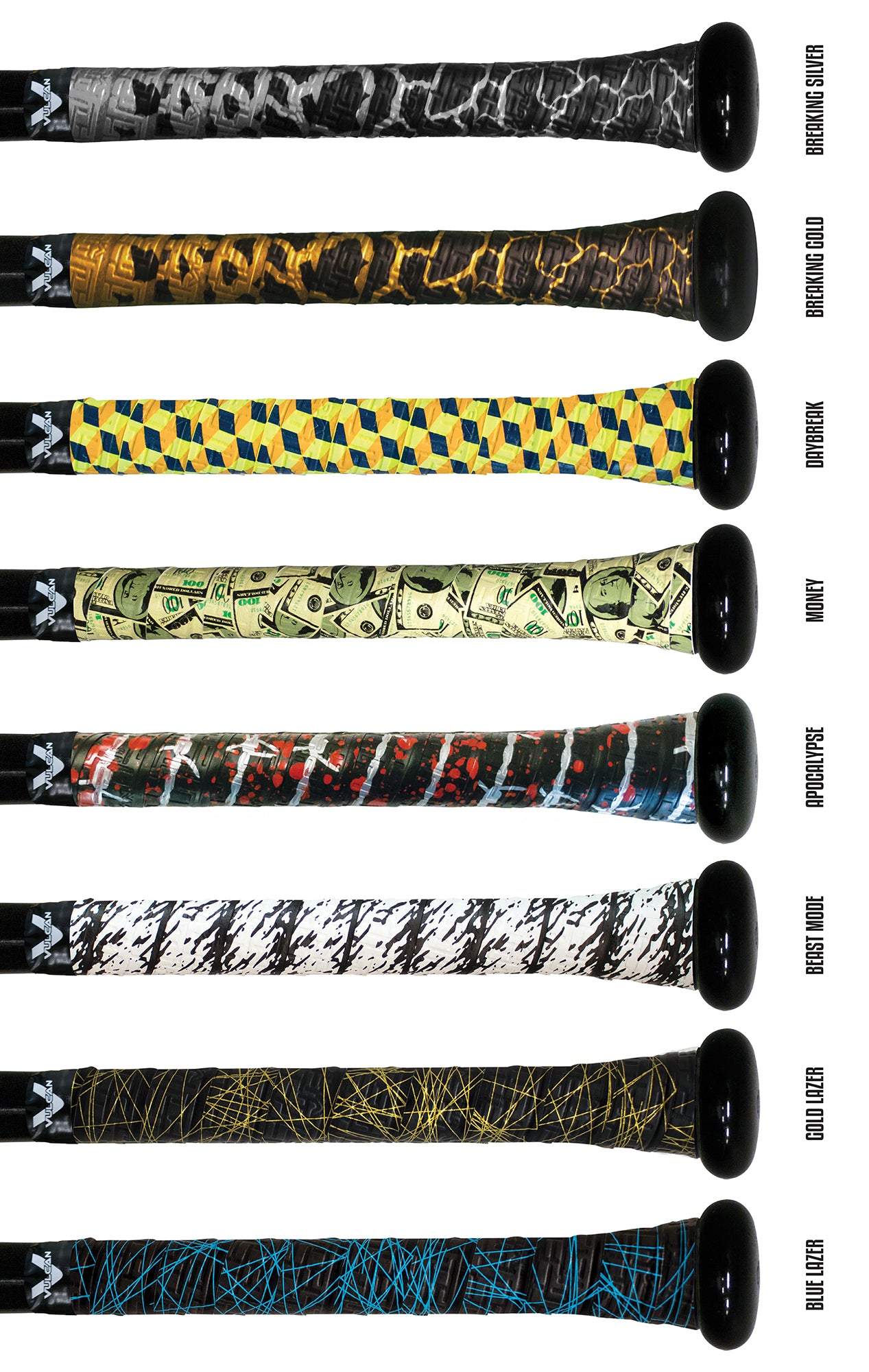Uncommon Series | Vulcan Bat Grips