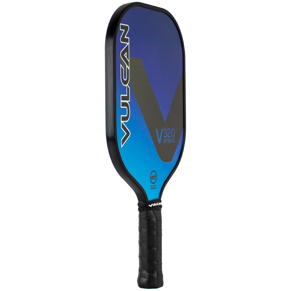 V320 Blue Pickleball Paddle - Vulcan Sporting Goods Co. - Side